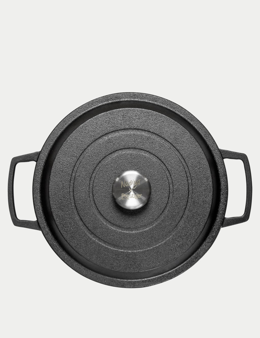 Nadiya 26cm Cast Iron Casserole Dish with Lid 5 of 8