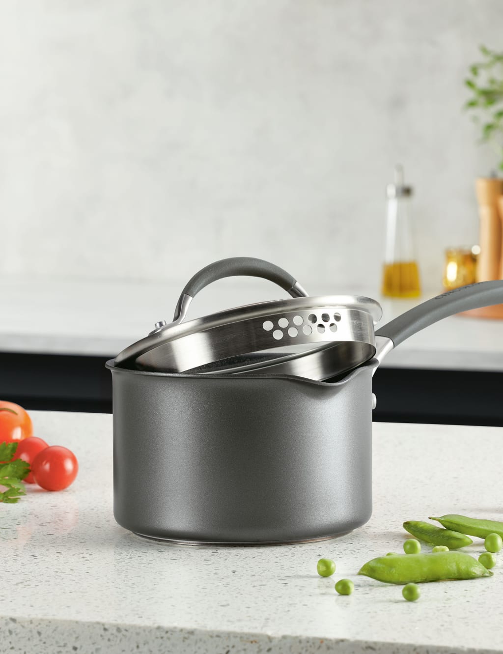 Scratch Defense Non Stick Saucepan Set of 3 3 of 5