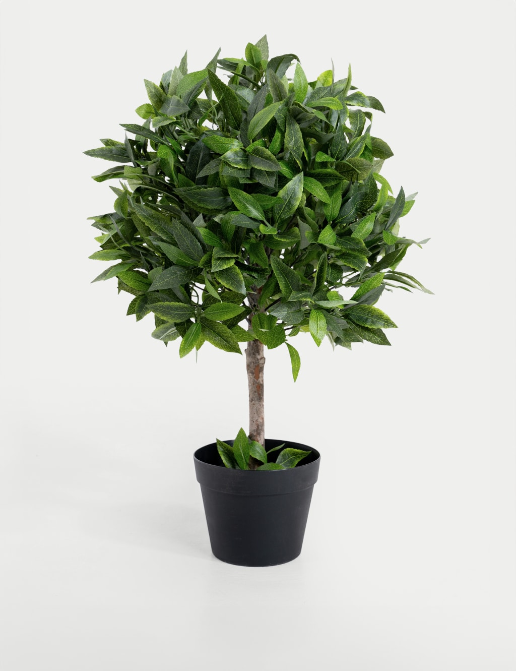 2.5ft Artificial Bay Laurel Bush Ball in Pot 1 of 3