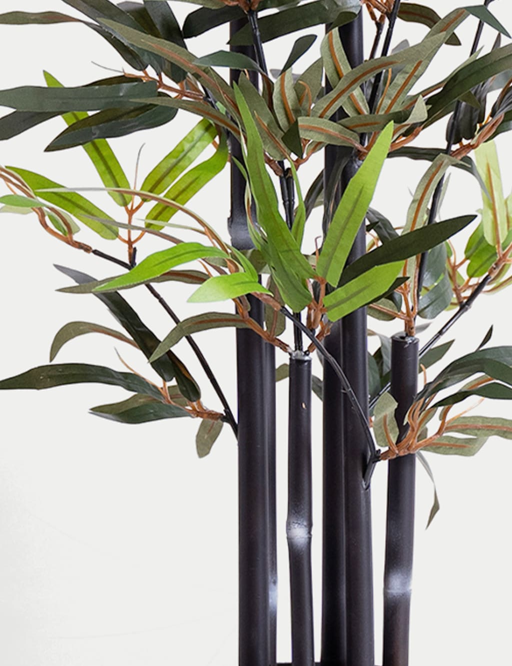 4ft Artificial Black Stem Bamboo in Pot 2 of 3
