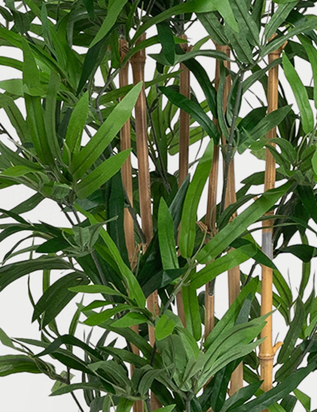 4ft Artificial Oriental Bamboo Plant in Pot 2 of 3