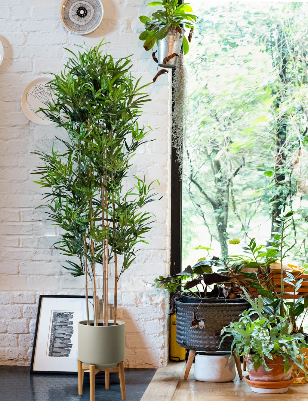 5ft Artificial Oriental Bamboo Tree 3 of 3