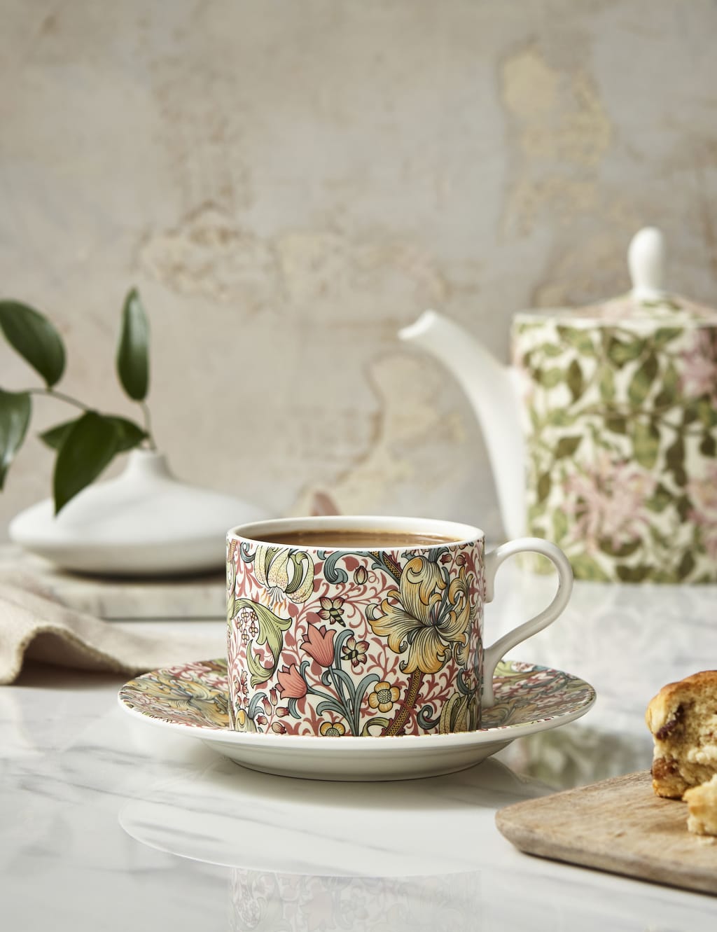 Golden Lily Cup & Saucer 1 of 7
