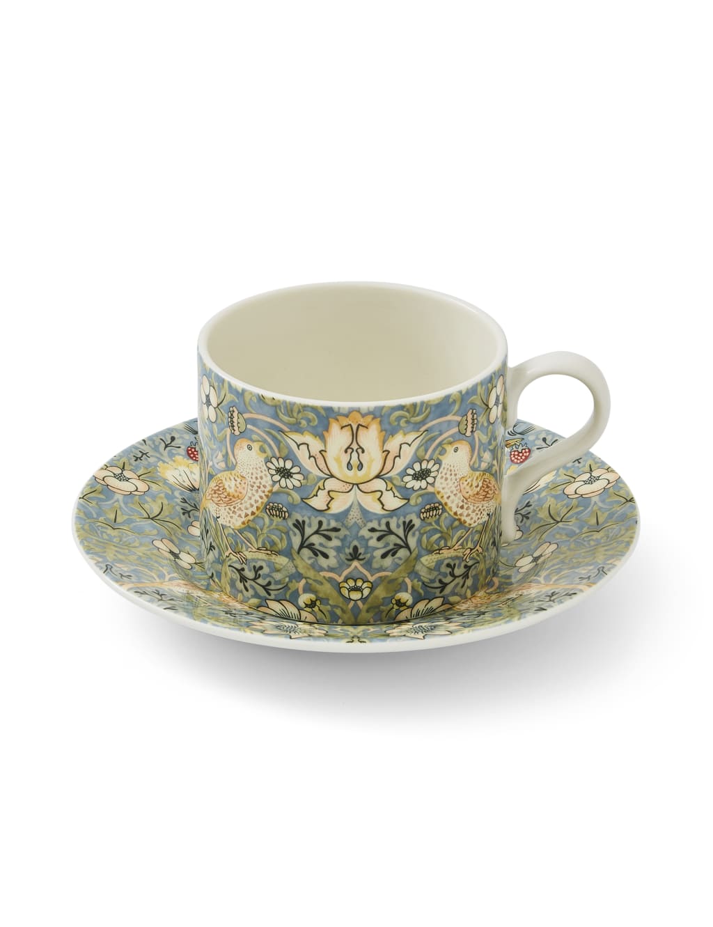 Strawberry Thief Cup & Saucer 2 of 7