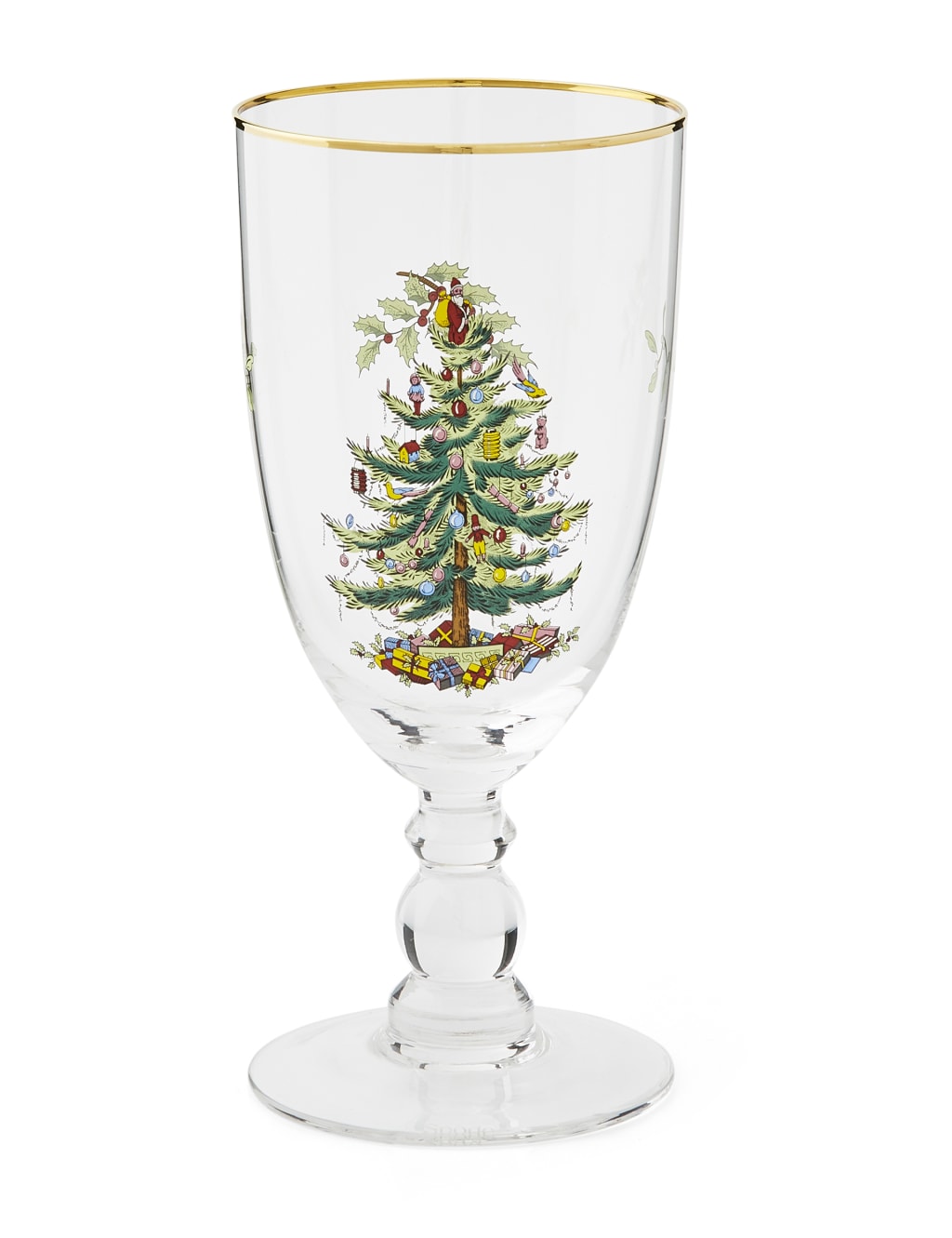 Set of 4 Christmas Tree Wine Tumblers 3 of 8