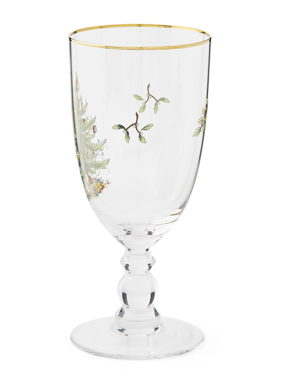 Set of 4 Christmas Tree Wine Tumblers 6 of 8