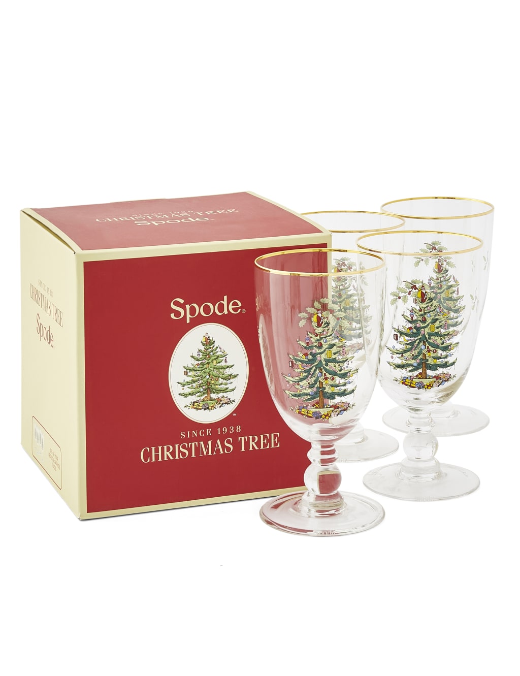 Set of 4 Christmas Tree Wine Tumblers 8 of 8