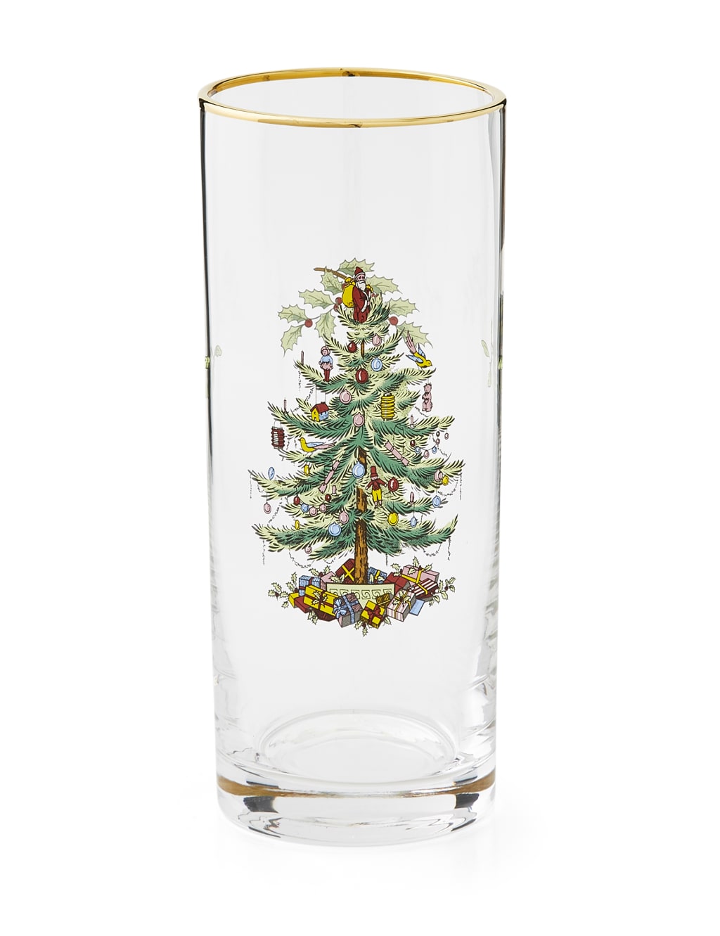 Set of 4 Christmas Tree Hi Ball Glasses 3 of 8