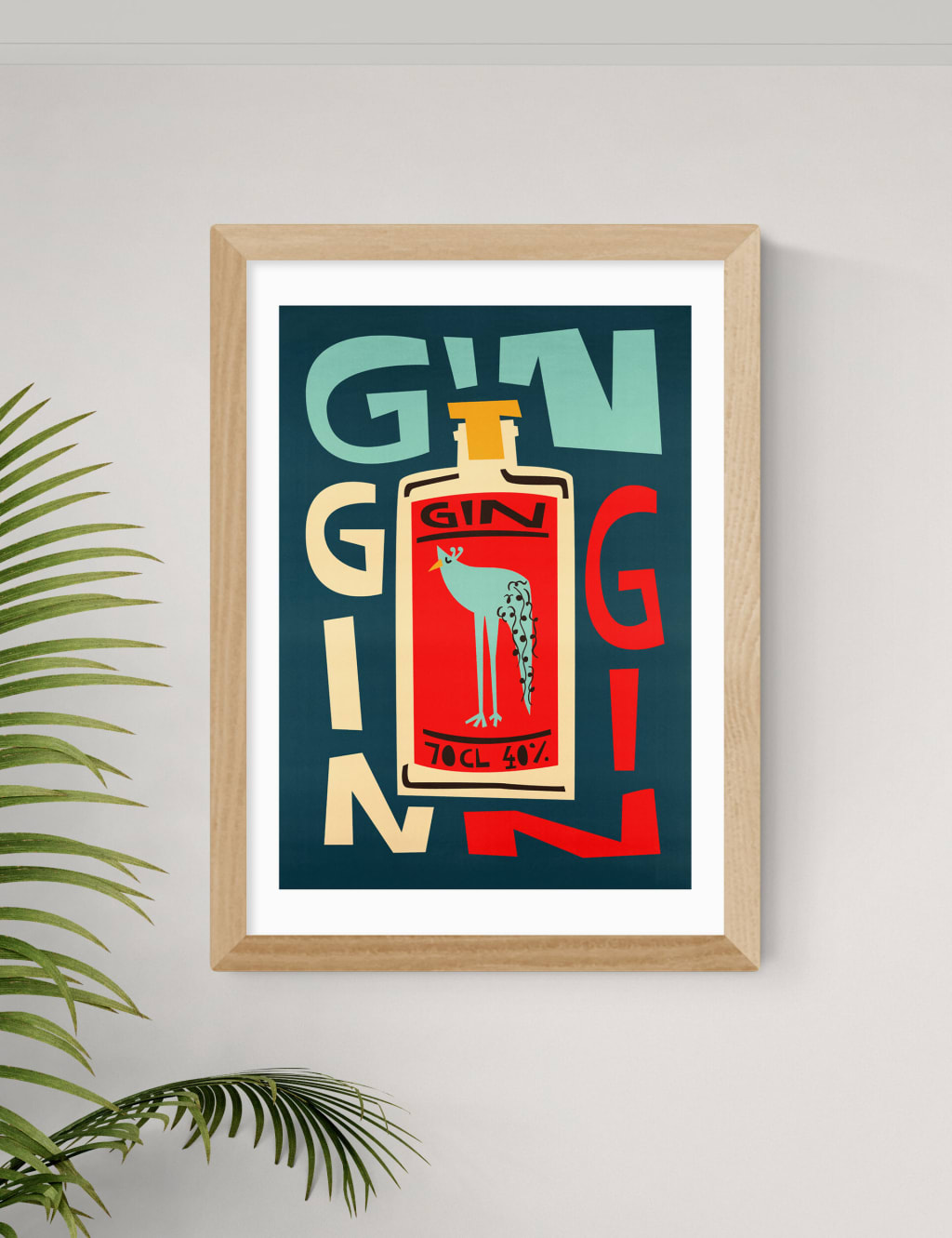Gin Gin Gin Framed Art 2 of 2
