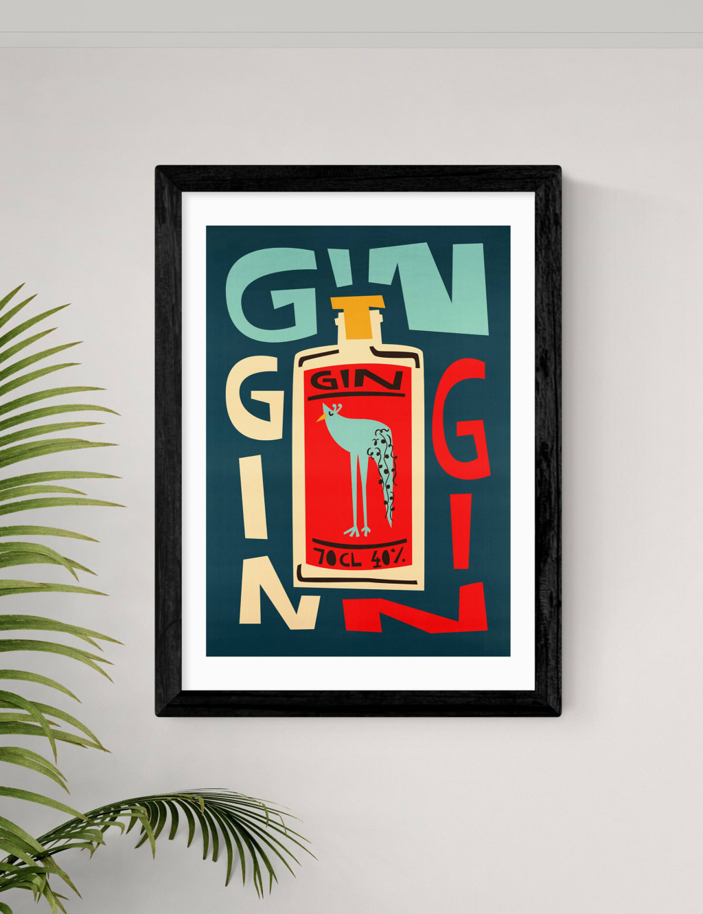 Gin Gin Gin Framed Art 2 of 2