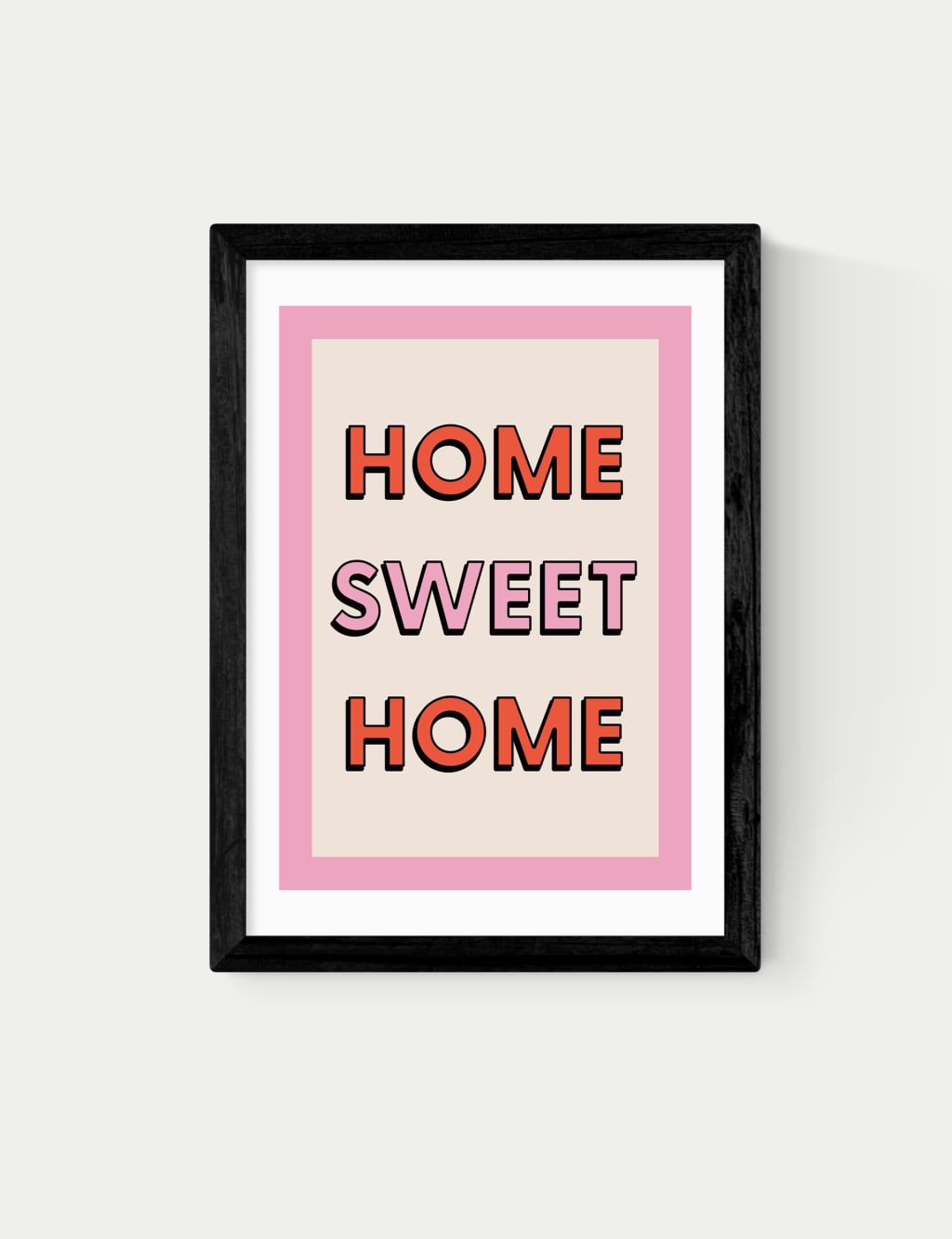 Home Sweet Home Framed Art 1 of 3