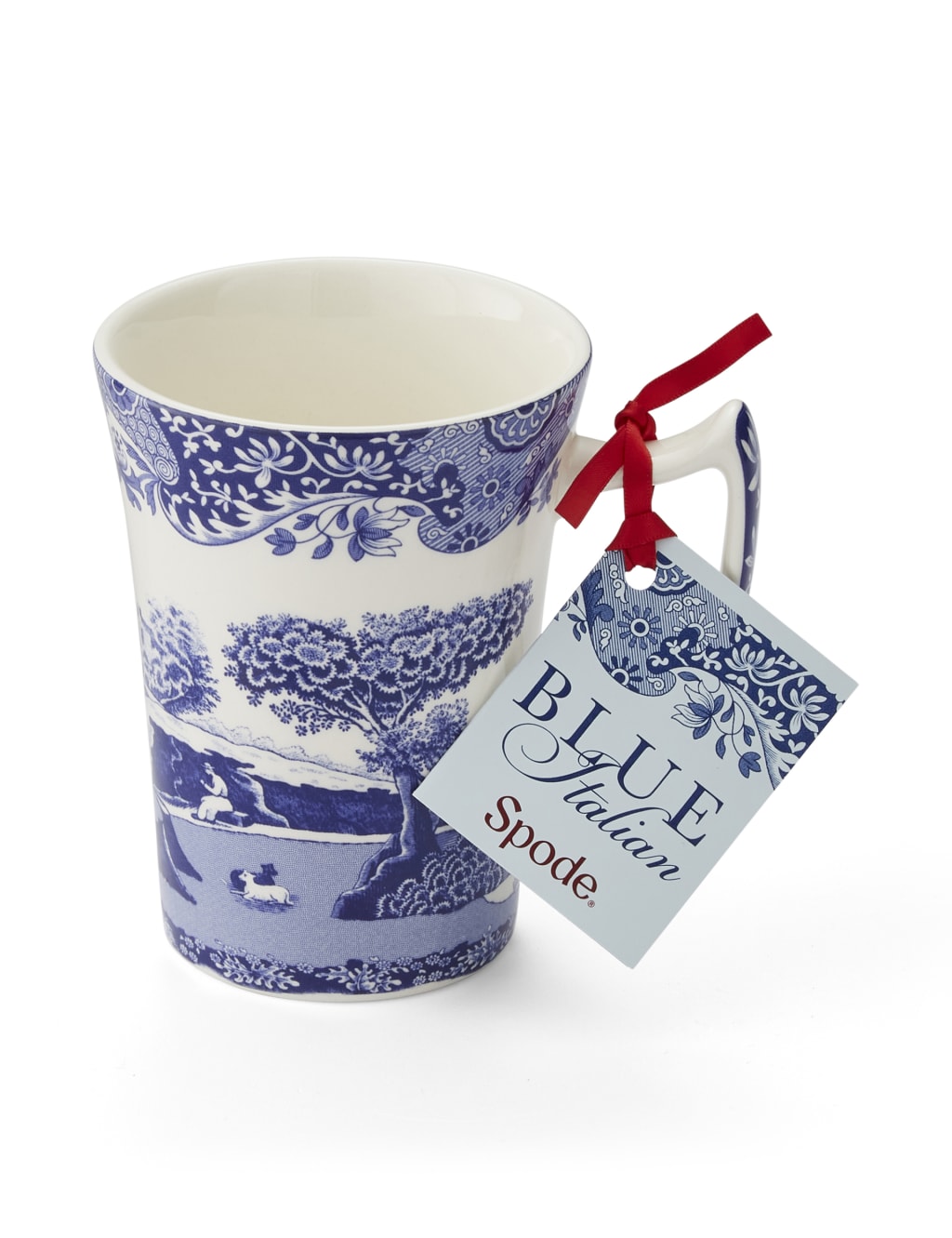 Set of 4 BIue Italian Mugs 2 of 8