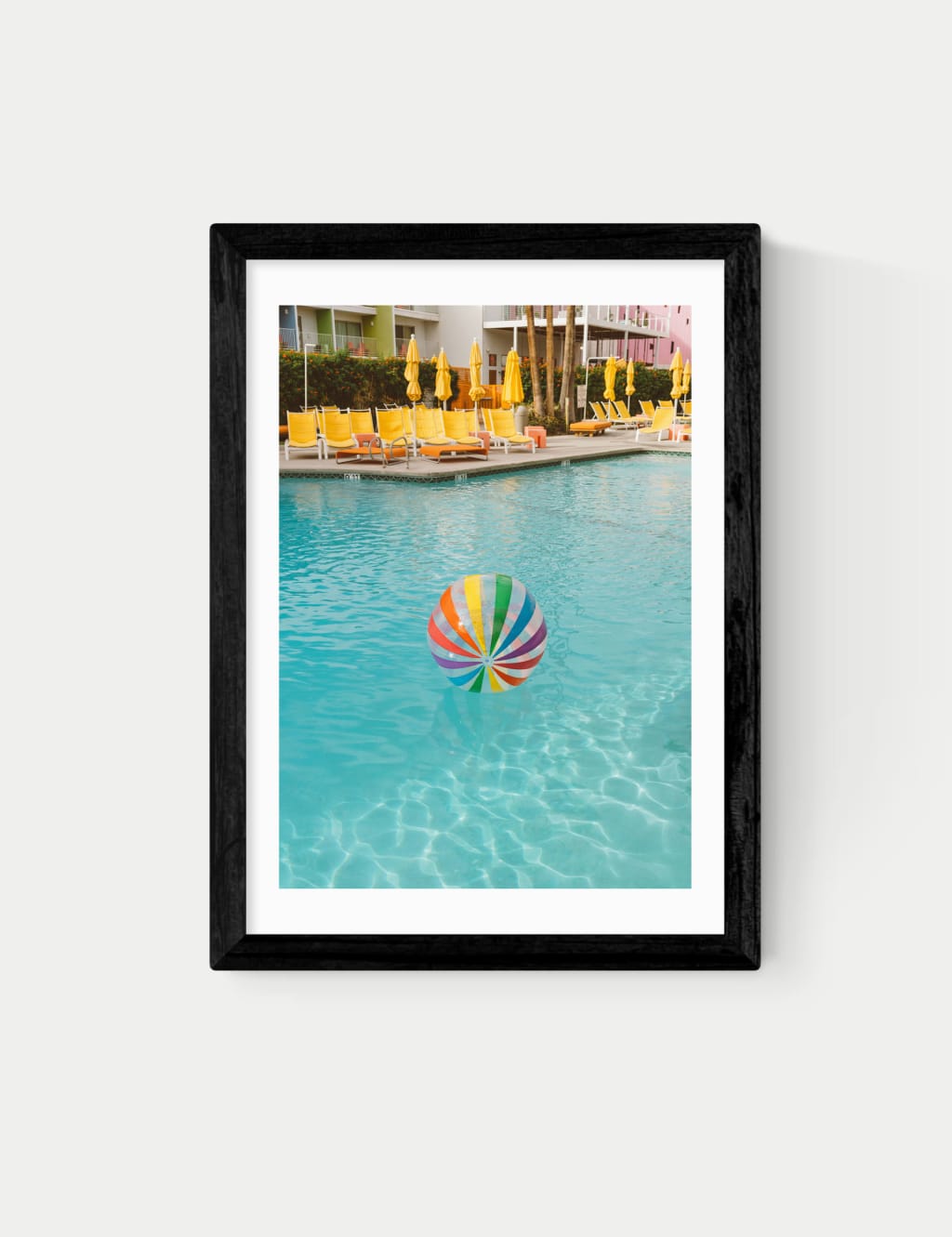 Palm Springs Pool Day Framed Art 1 of 3