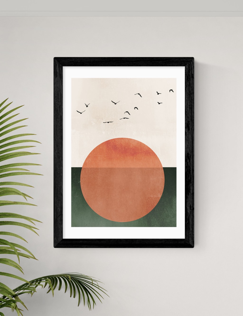 Rising Sun Framed Art 2 of 2