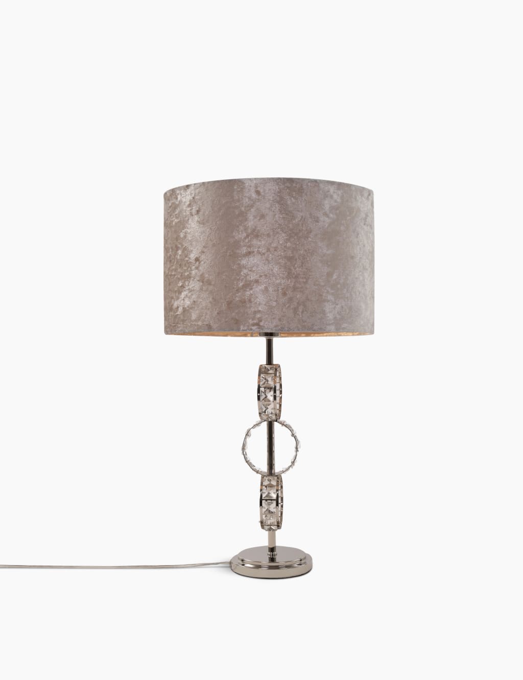 Faceted Glass Table Lamp 2 of 4