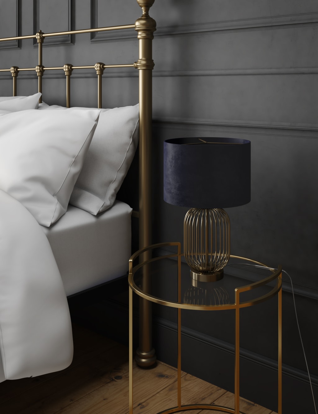 Madrid Curved Table Lamp 3 of 7