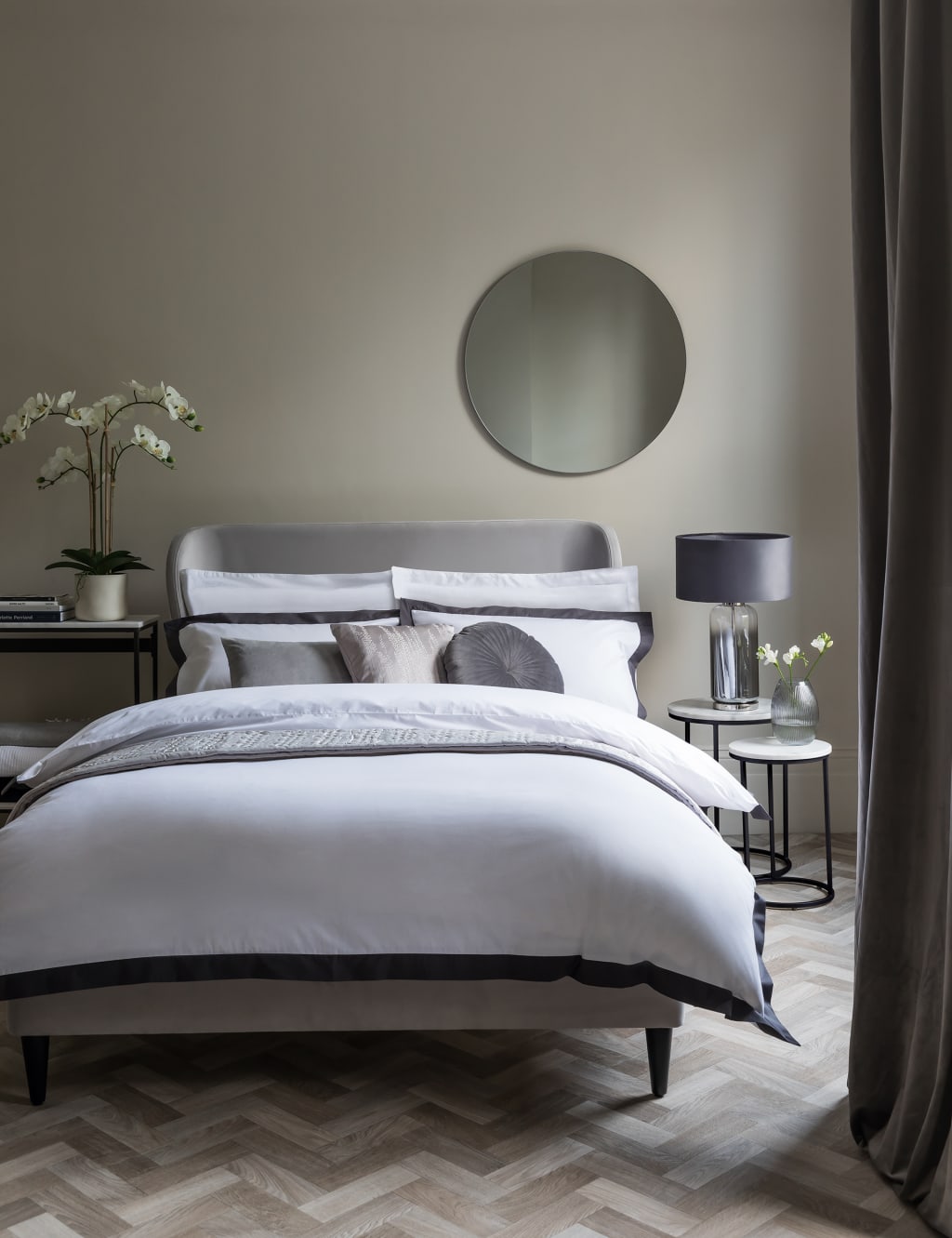 Milan Large Round Mirror 4 of 5
