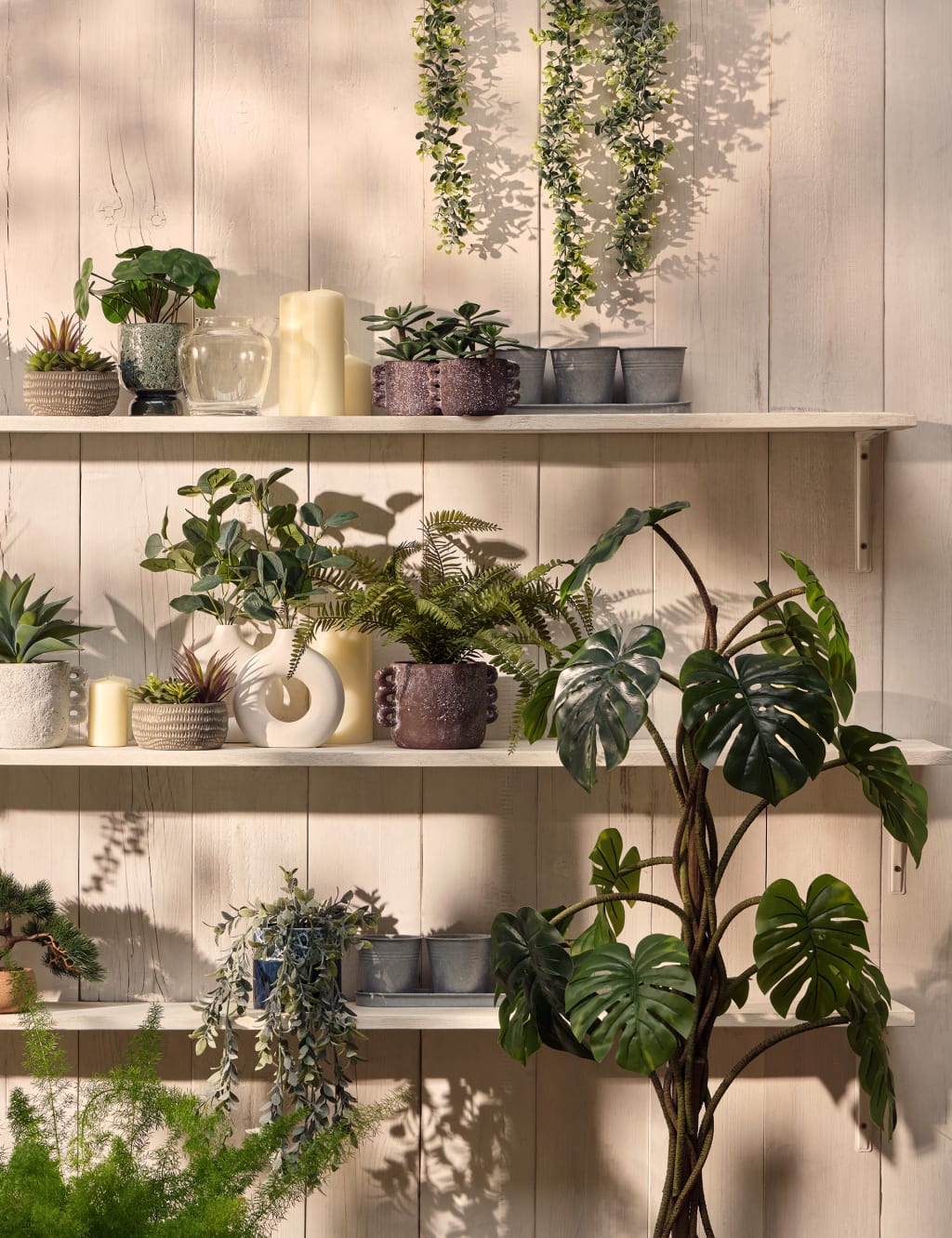 Artificial Fern Plant in Ceramic Pot