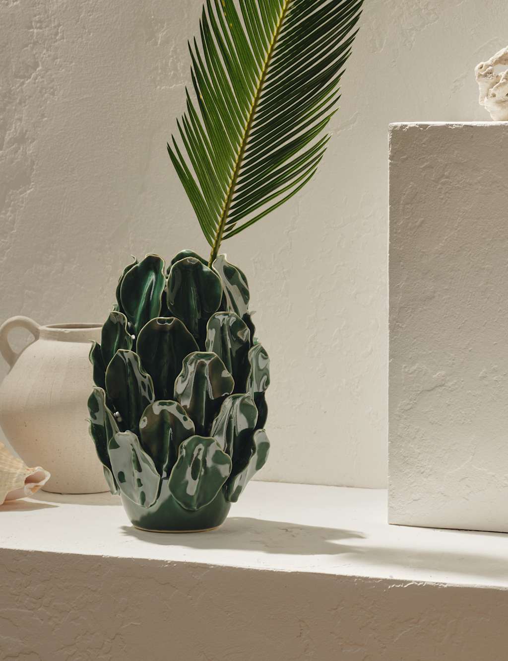 Large Petal Ceramic Vase 4 of 4