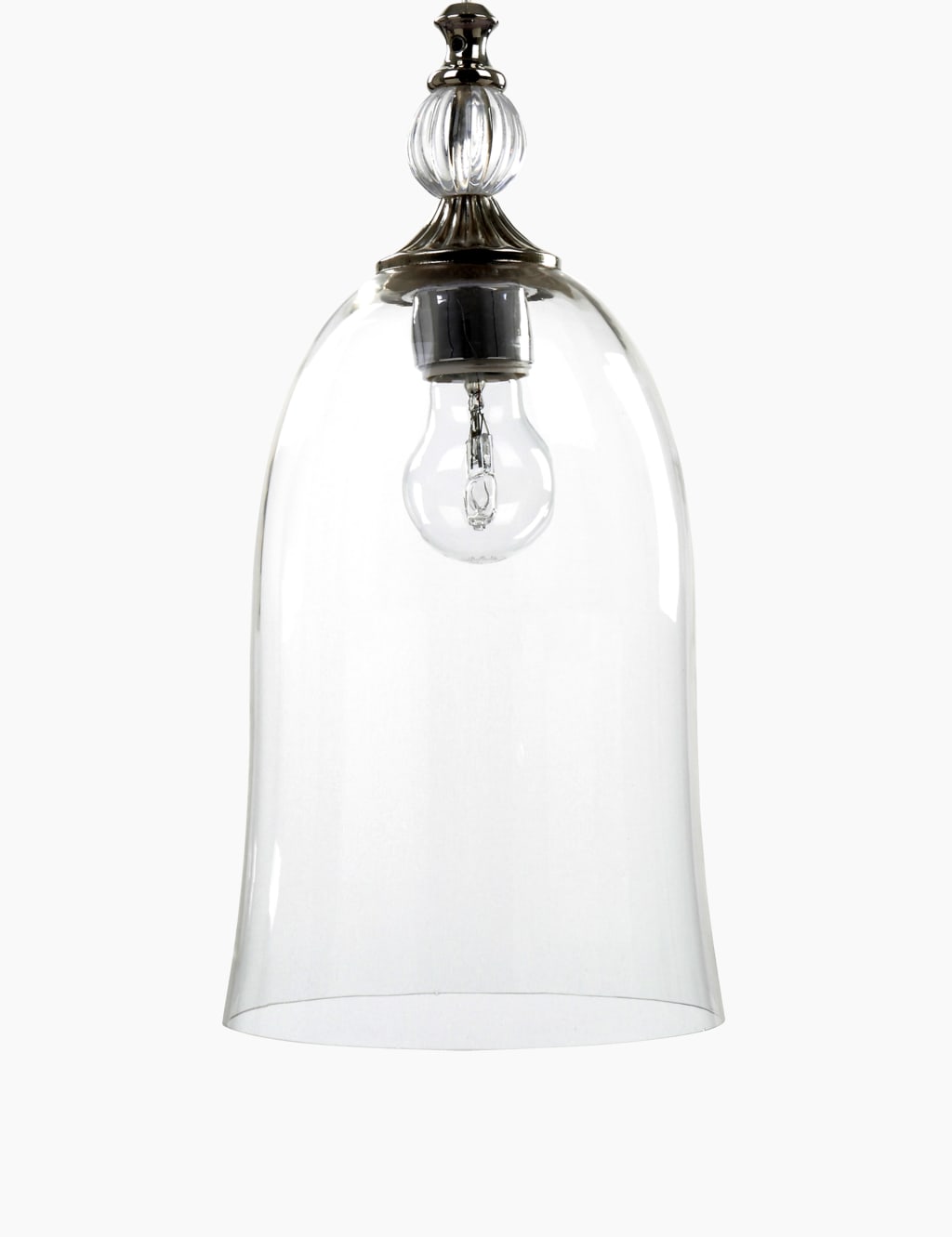 Smoked Glass Pendant Light 5 of 5