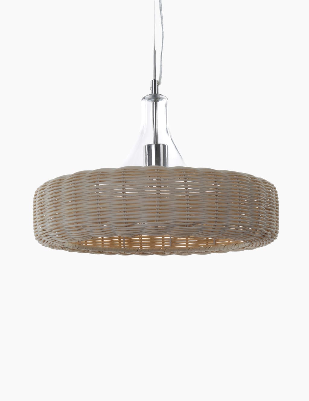 Classic Woven Rattan Pendant 4 of 5