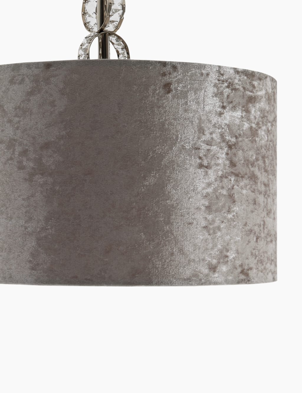 Faceted Glass Flush Ceiling Light 5 of 5