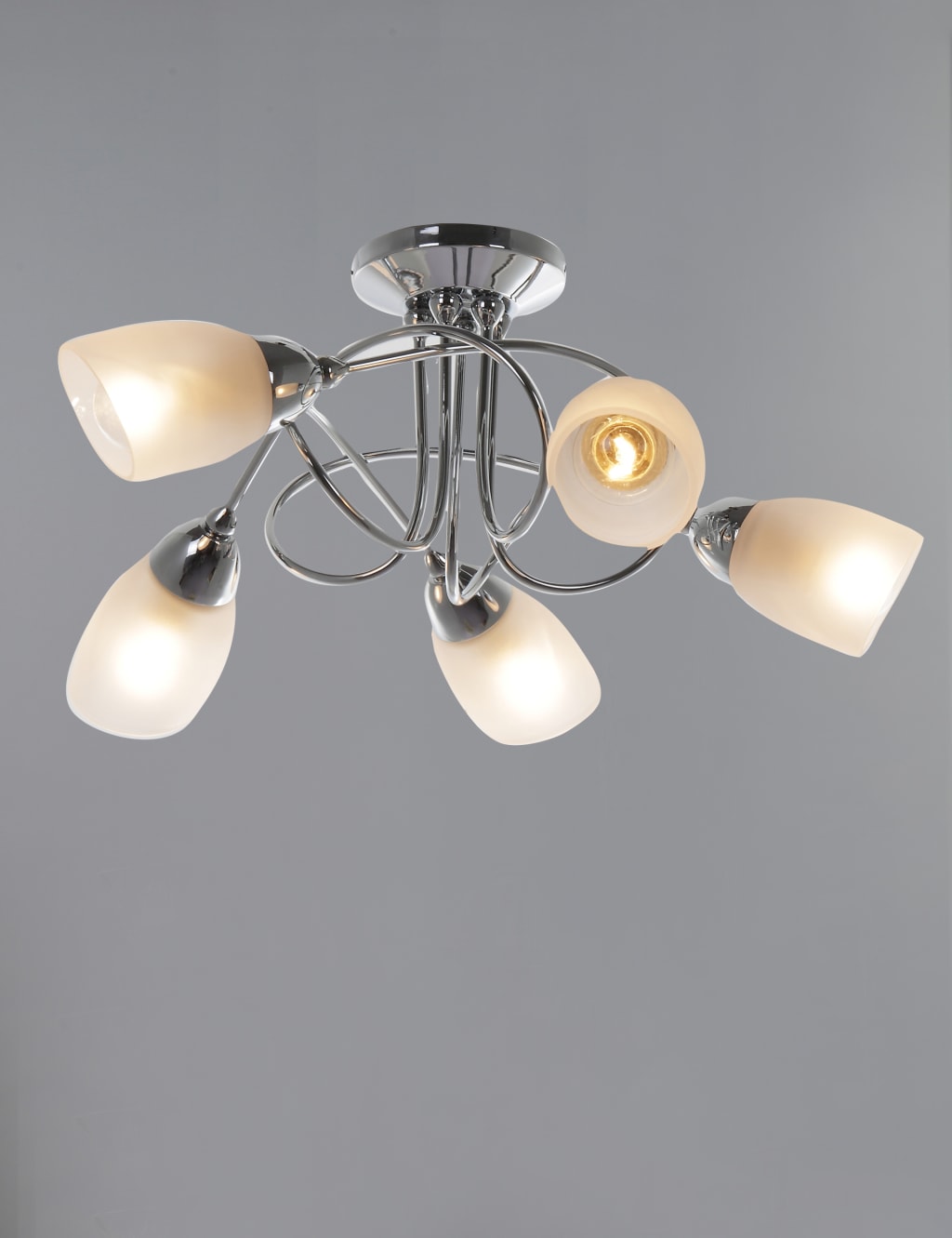 Capri 3 light flush fitting top
