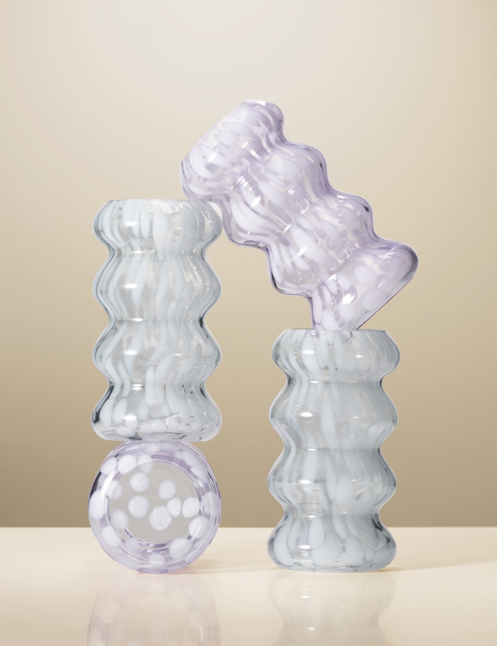 Glass Wave Vase 4 of 4