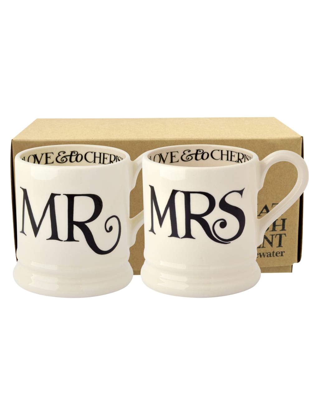 Set of 2 Mr & Mrs Toast Mugs 2 of 2