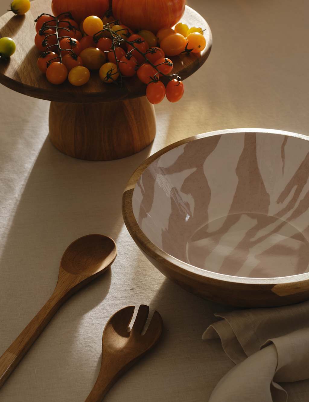Wooden Salad Servers 7 of 7