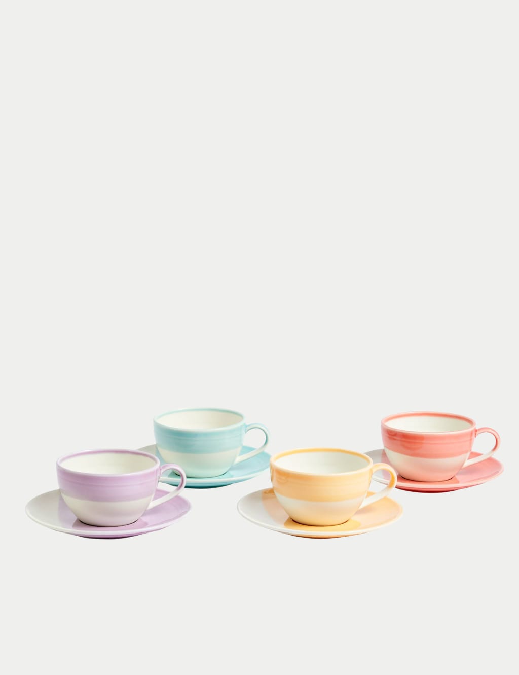 Set of 4 1815 Cappuccino Cups & Saucers 2 of 8