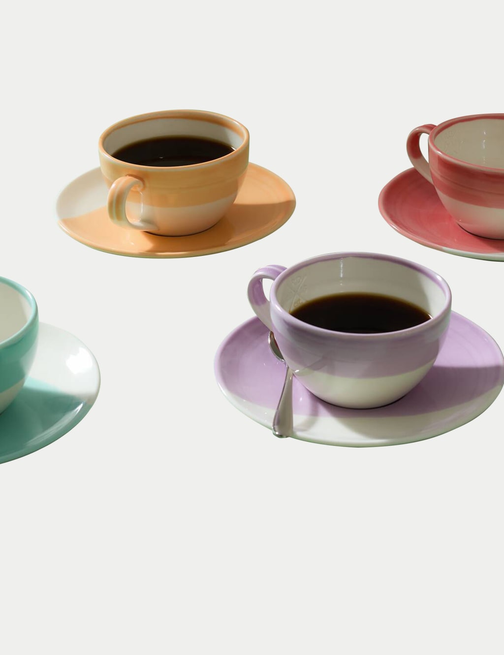 Set of 4 1815 Cappuccino Cups & Saucers 6 of 8