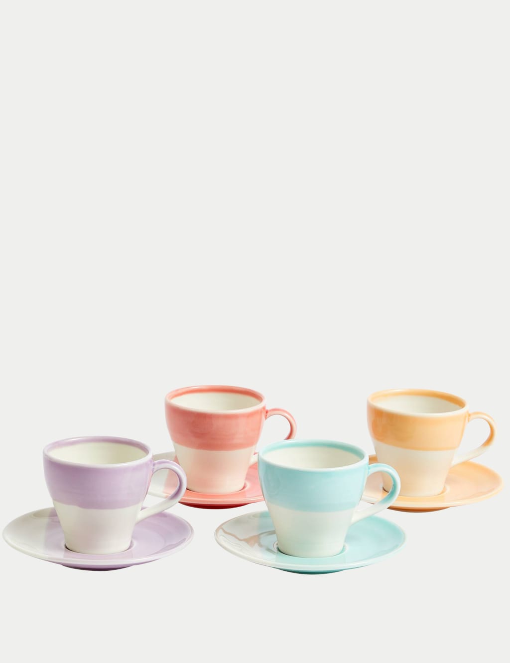 Set of 4 1815 Espresso Cups & Saucers 2 of 9
