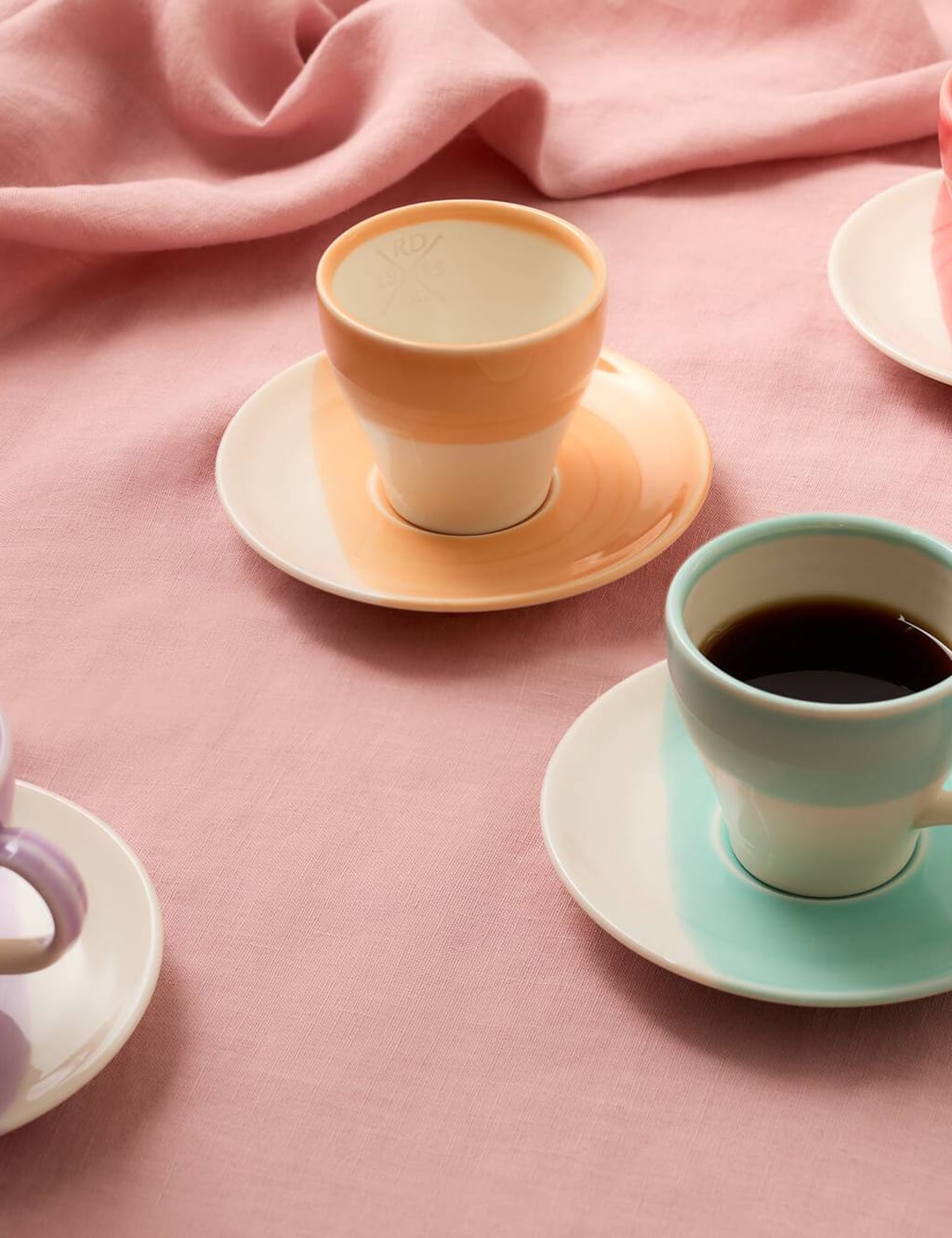 Set of 4 1815 Espresso Cups & Saucers 7 of 9