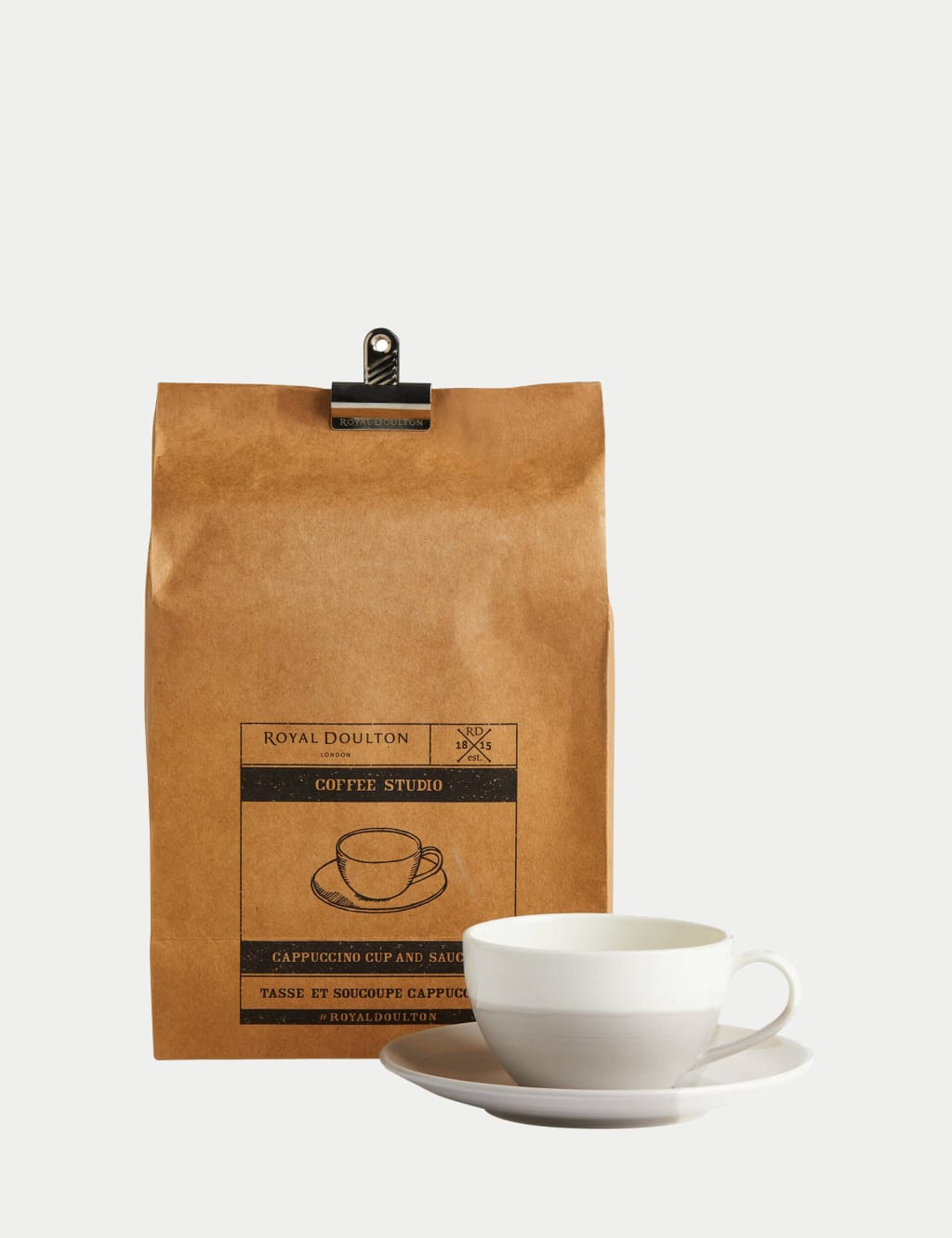 Coffee Studio Cappuccino Cup & Saucer 2 of 6