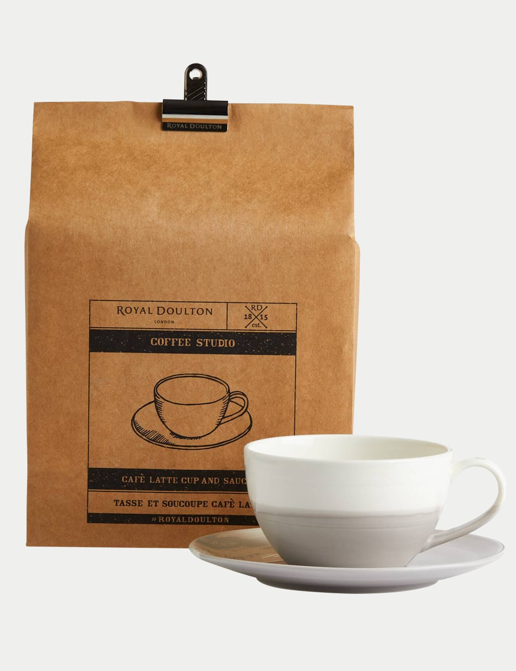 Coffee Studio Dipped Latte Cup & Saucer 2 of 6