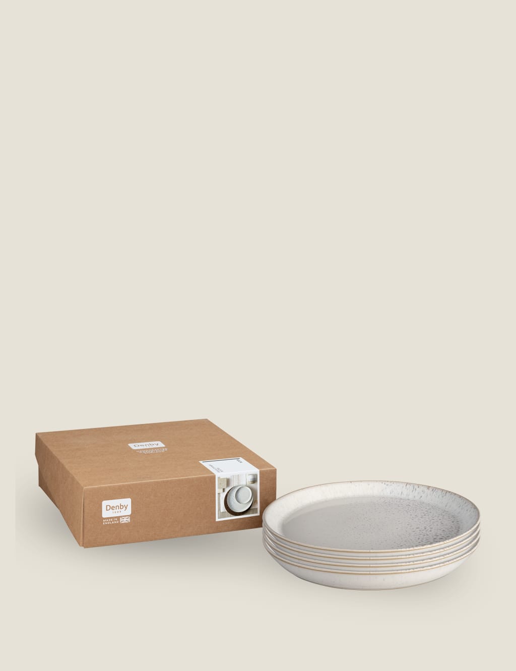 Set of 4 Kiln Dinner Plates 2 of 4