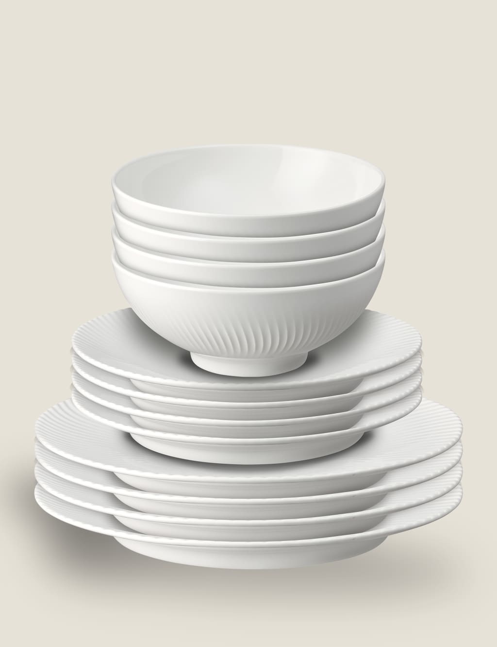 12 Piece Arc Dinner Set Denby M S
