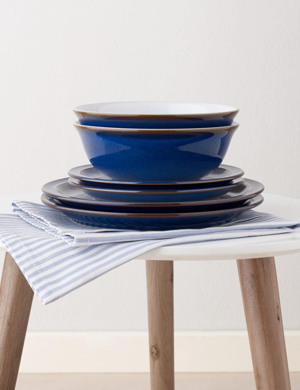12 Piece Imperial Blue Dinner Set 6 of 8