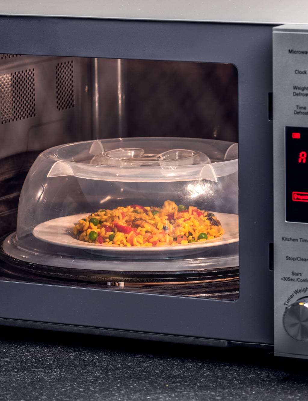 Microwave cooking plate 2025