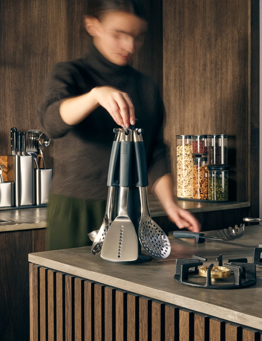 6 Piece Elevate Stainless Steel Utensil Set 6 of 8