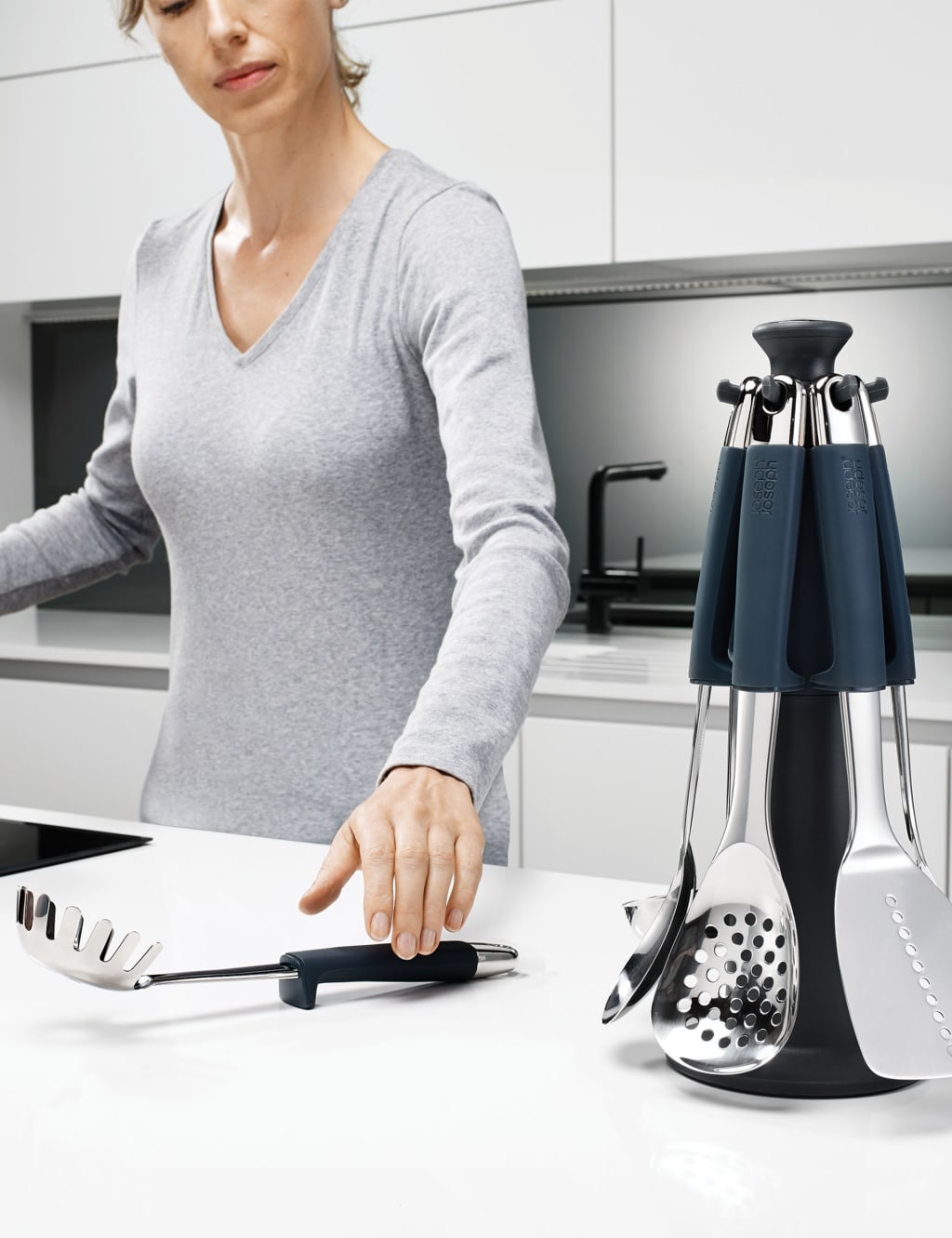 6 Piece Elevate Stainless Steel Utensil Set 7 of 8