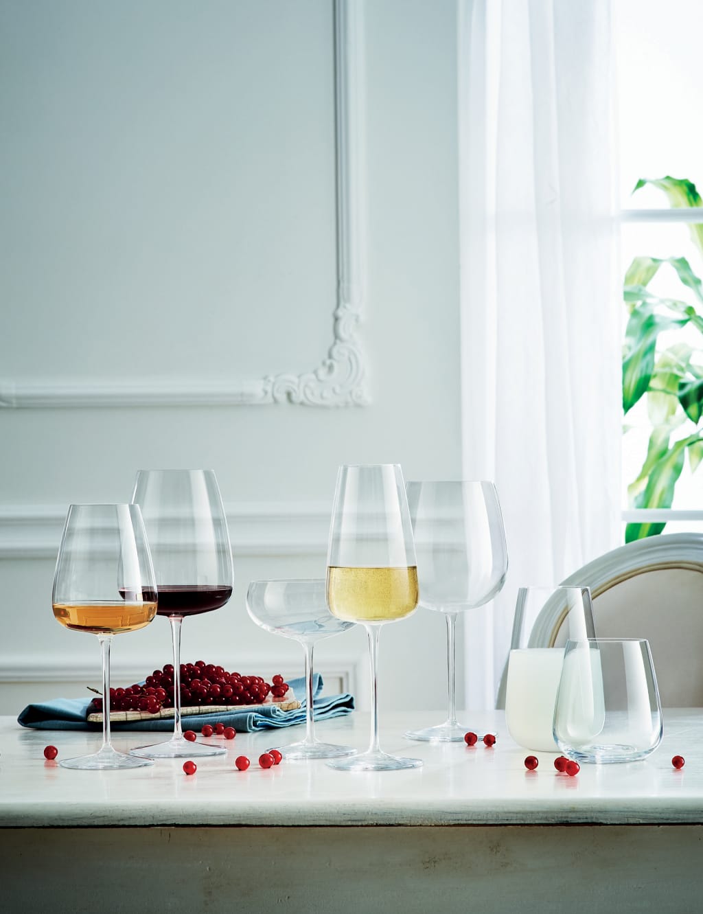 Set of 4 Talismano White Wine Glasses 5 of 5