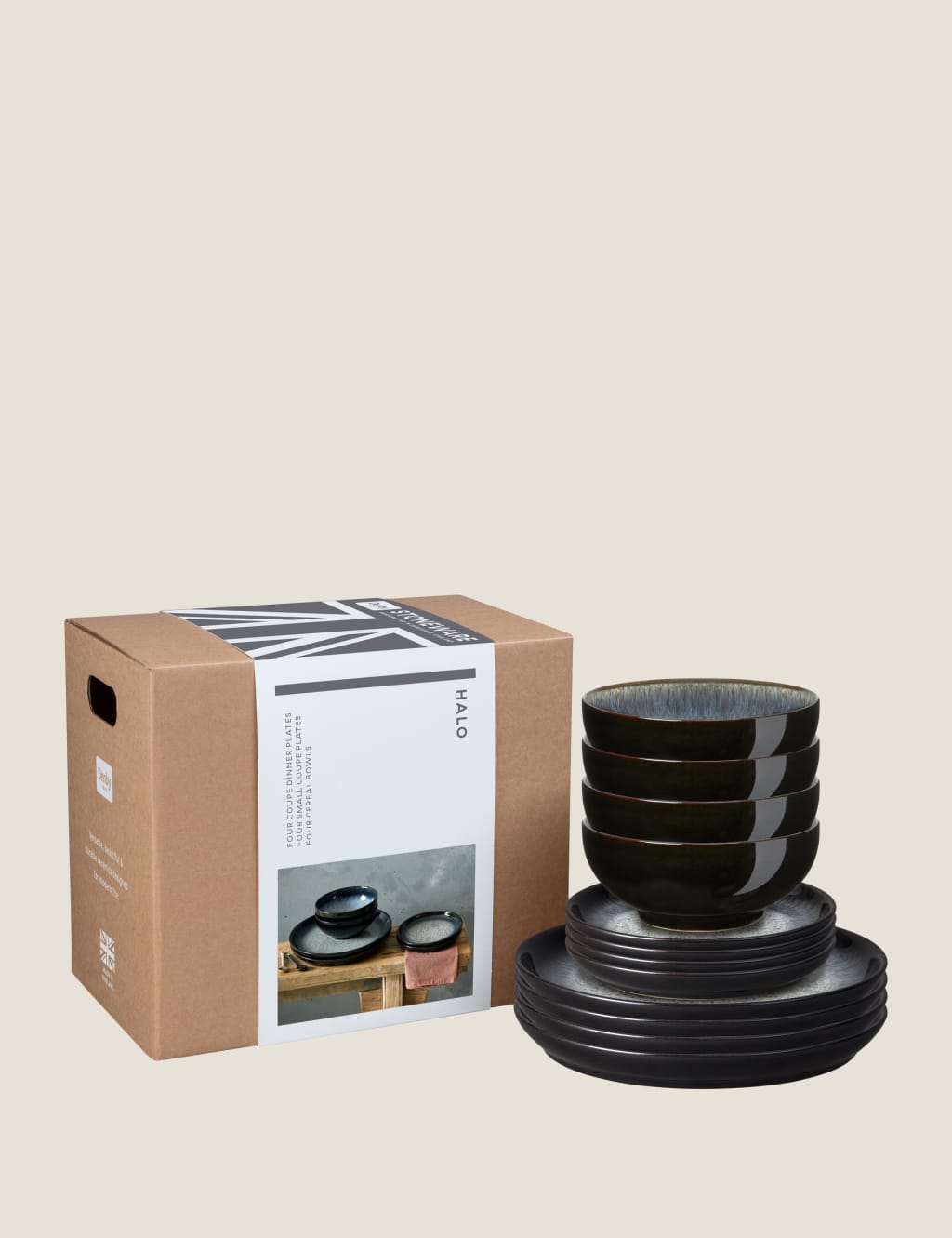 12 Piece Halo Dinner Set 2 of 6