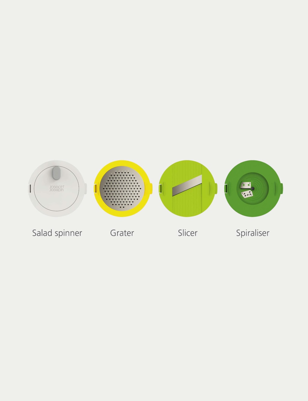 4 Piece Multi Prep Salad Spinner 3 of 6
