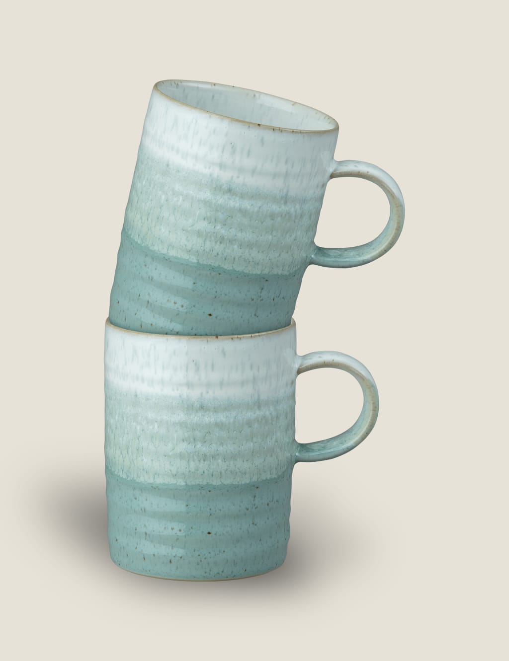 Set of 2 Kiln Green Mugs 4 of 7