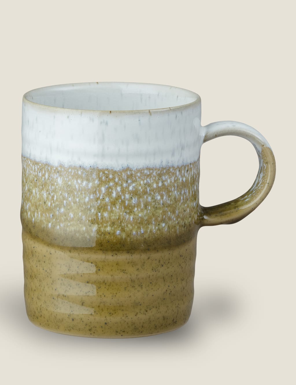 Set of 2 Kiln Accents Ochre Mugs 4 of 4