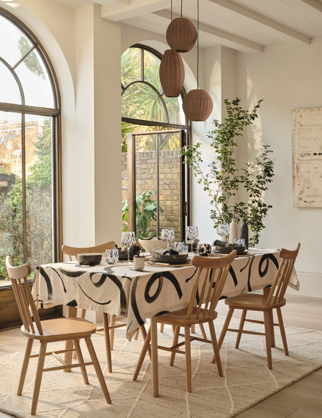 Dining room tablecloth sets 2025