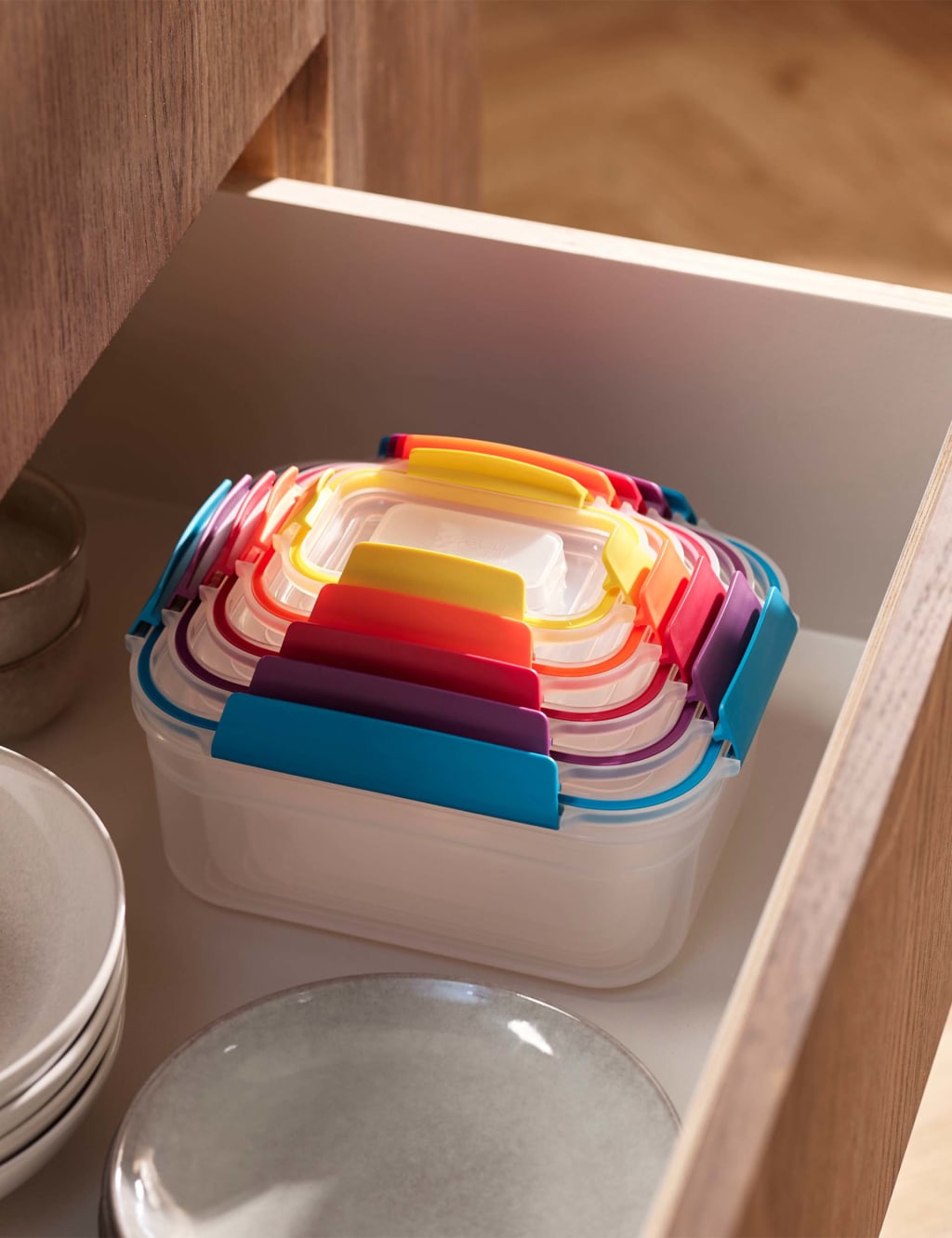 Set of 5 Nest Lock Storage Containers 3 of 7