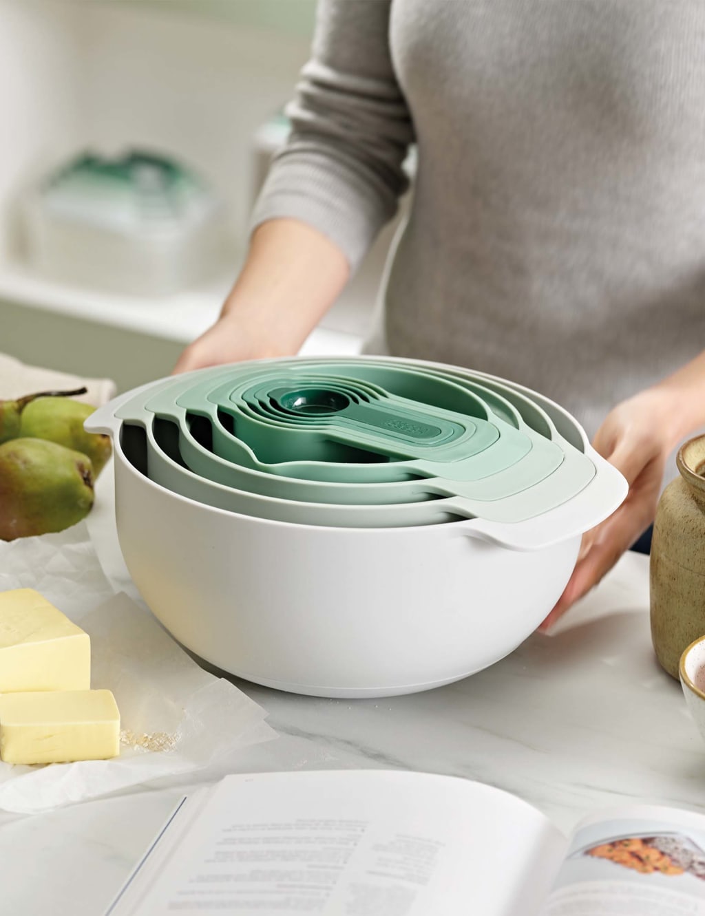 9 Piece Nest™ Plus Bowl Set 3 of 6